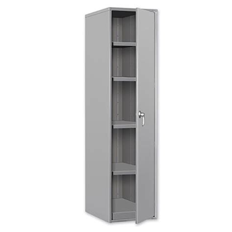 narrow steel cabinet|narrow metal cabinets with shelves.